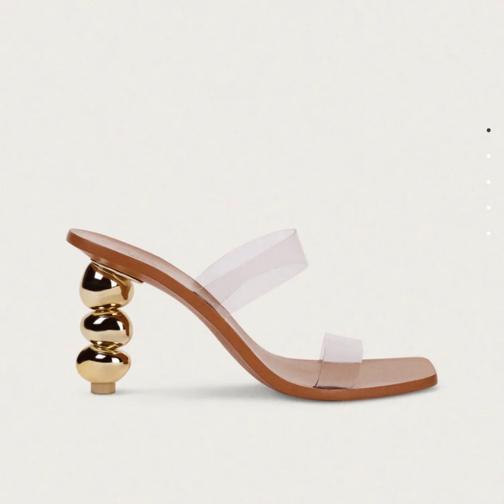 Cult Gaia Meta Heels